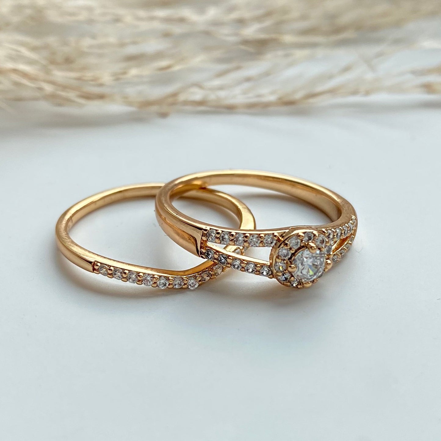 Apzeltīts gredzenu komplekts (2gb) – ,