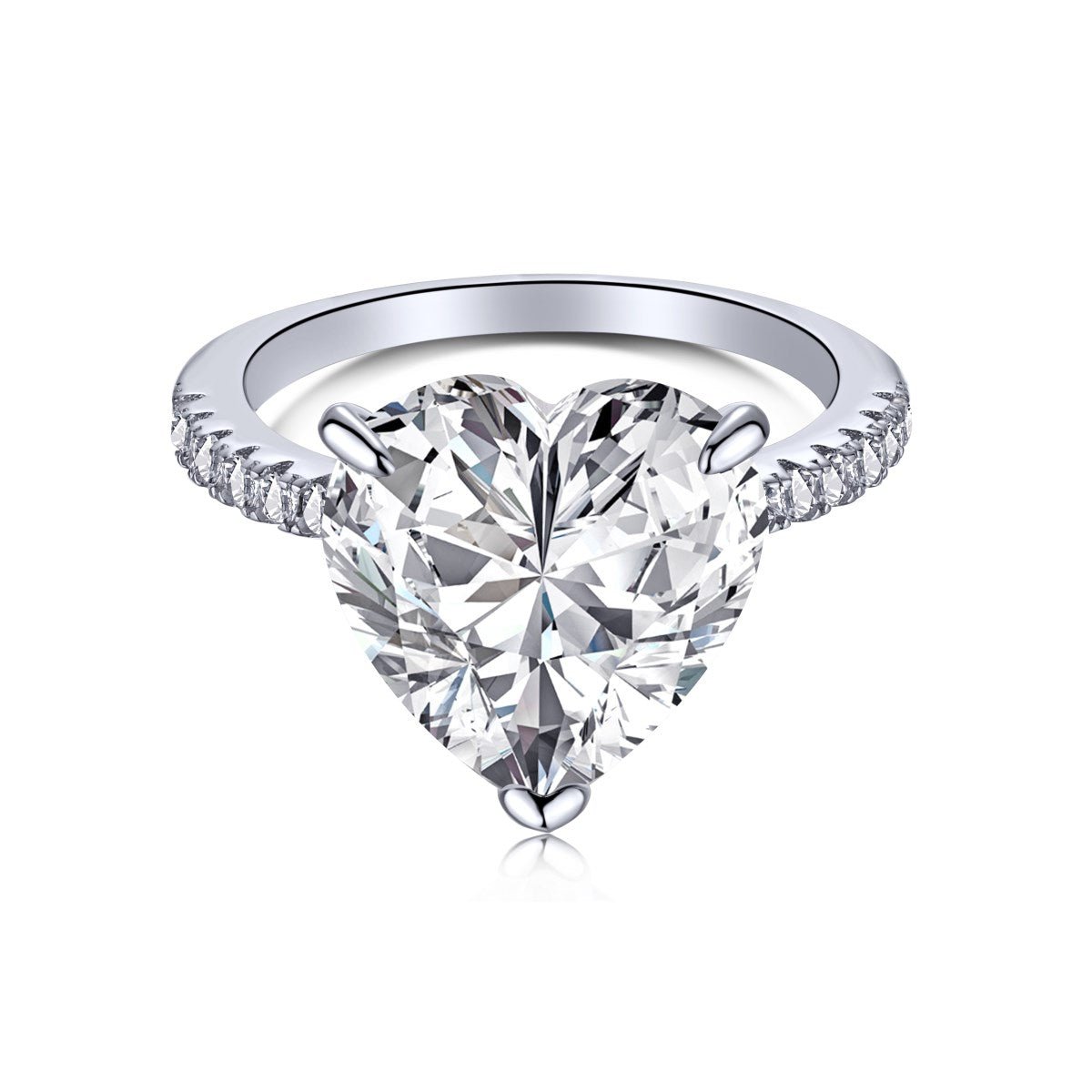 AMOR HEART RINGengagement ringsFashion jewellerySterling silver rings