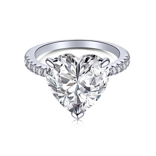 AMOR HEART RINGengagement ringsFashion jewellerySterling silver rings