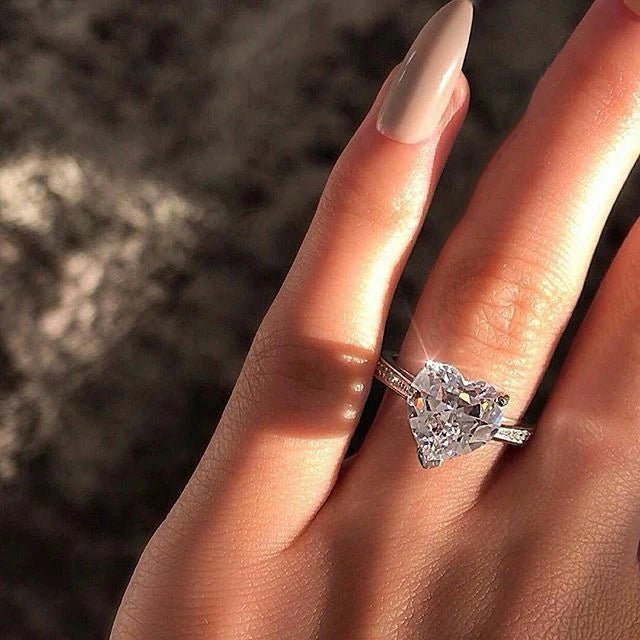 AMOR HEART RINGengagement ringsFashion jewellerySterling silver rings