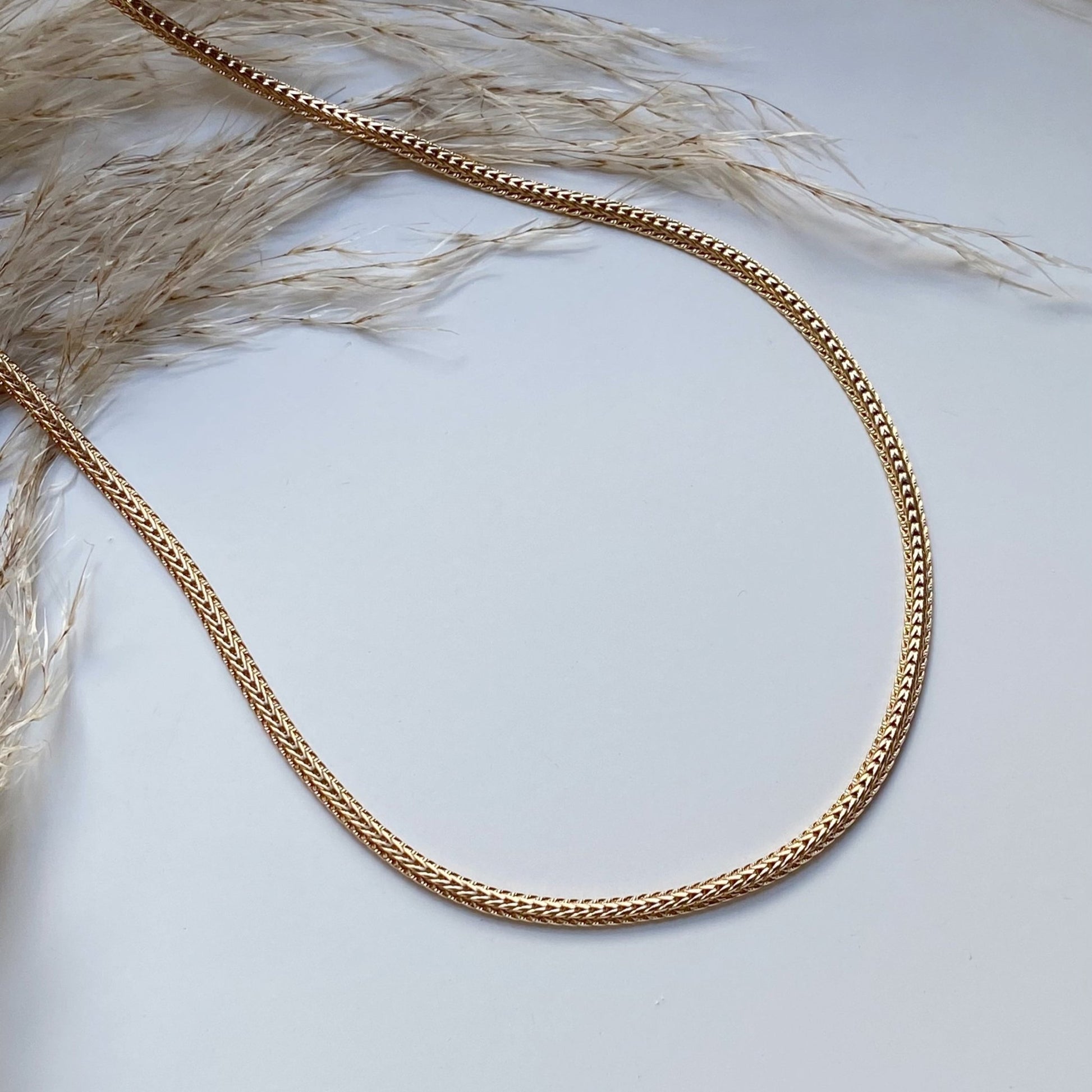 Apzeltīta ķēde 55cm – ,