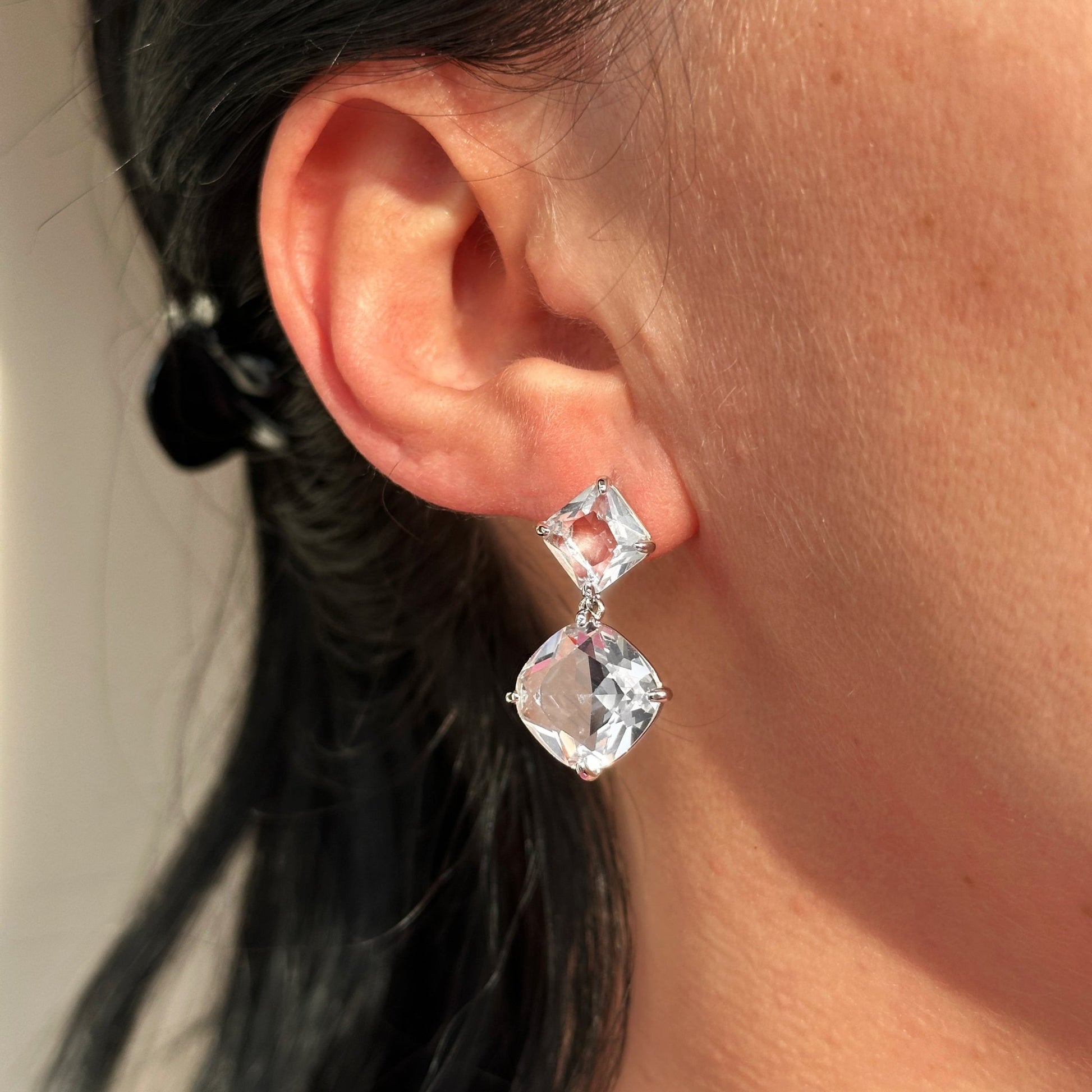  - Crystal Drop – Nokareni nagliņu auskari - 2