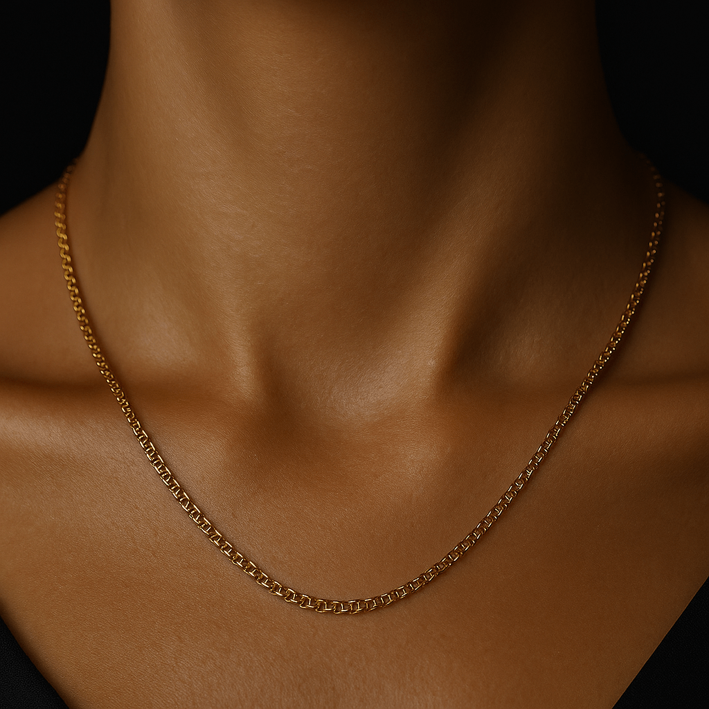 Golden Link – Apzeltīta ķēdīte – apzeltītas rotaslietas | Tavas Rotas