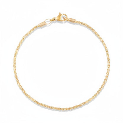 Golden Whisper – 18k apzeltīta smalka rokassprādze - 18k - apzeltita - rotas