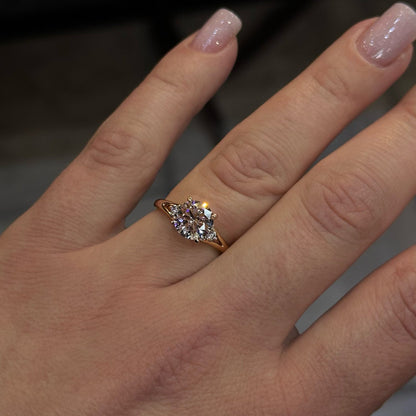 Lux apzeltīts gredzens