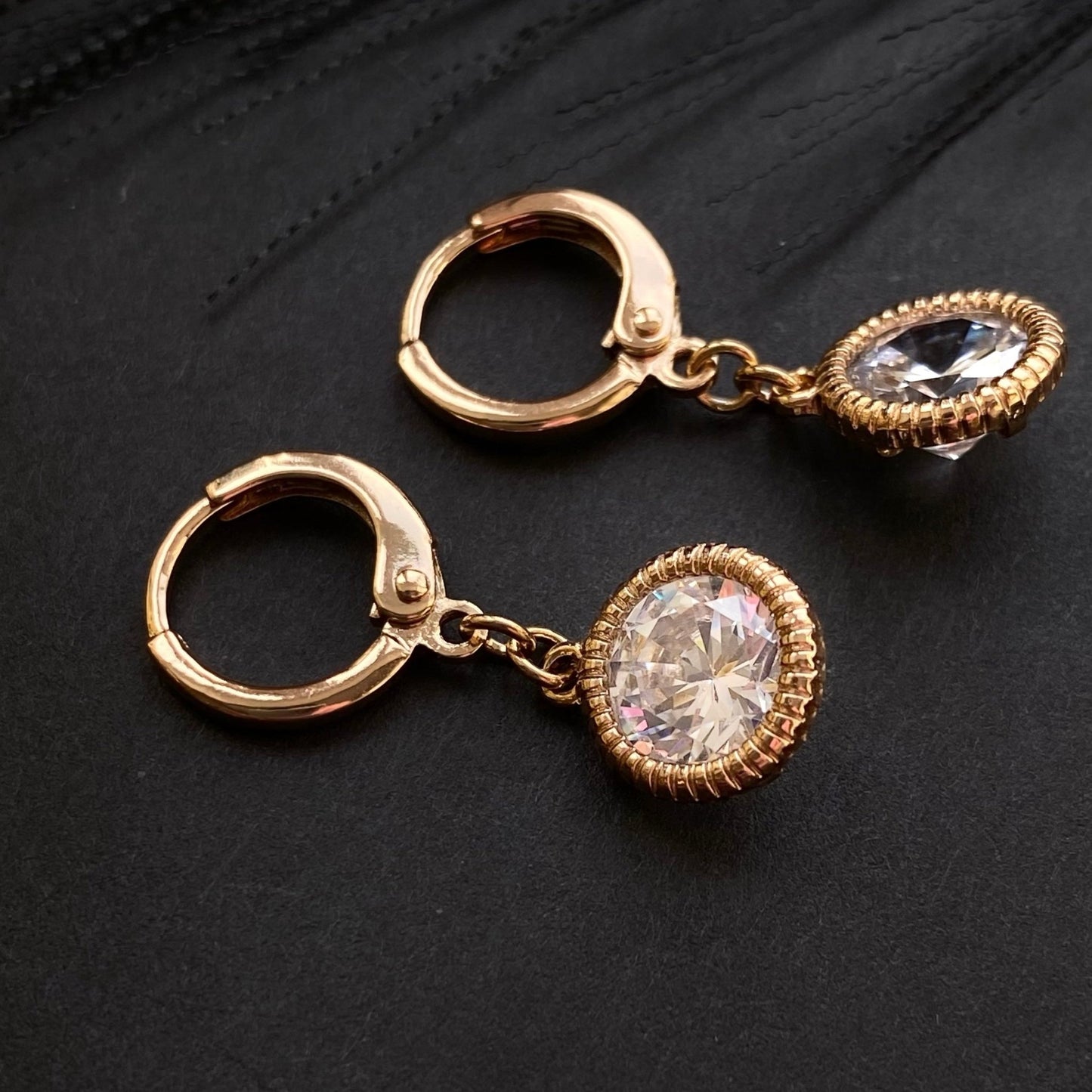  - Radiant Drop – auskari ar mirdzošu kristālu - 4