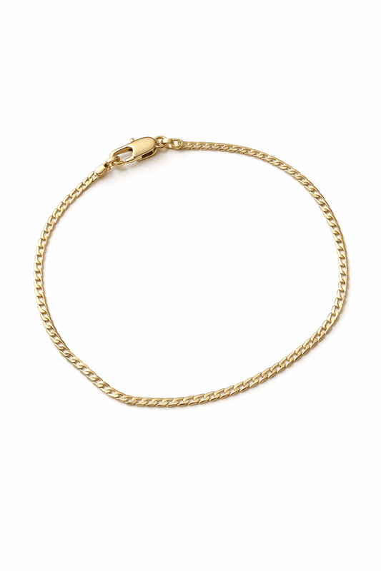 Smalka apzeltīta rokassprādze - 18k - apzeltita - rotas